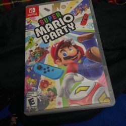 Nintendo switch super Mario party￼