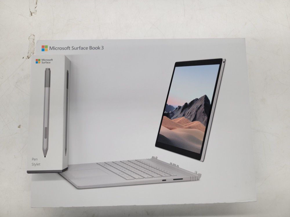 Microsoft Surface Book 3,  2-in 1 With Stylus Pen 