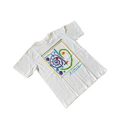 Pablo Picasso 1999 Vintage Art T-Shirt Modern Art Portrait Size M Made In Spain