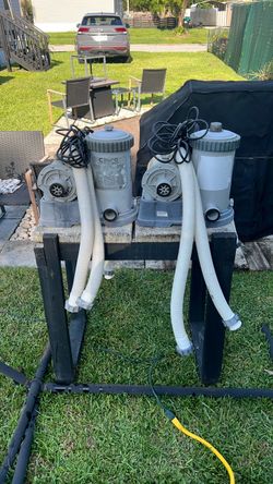 Intex C2500 Pool Filter Pump – Lot of 2