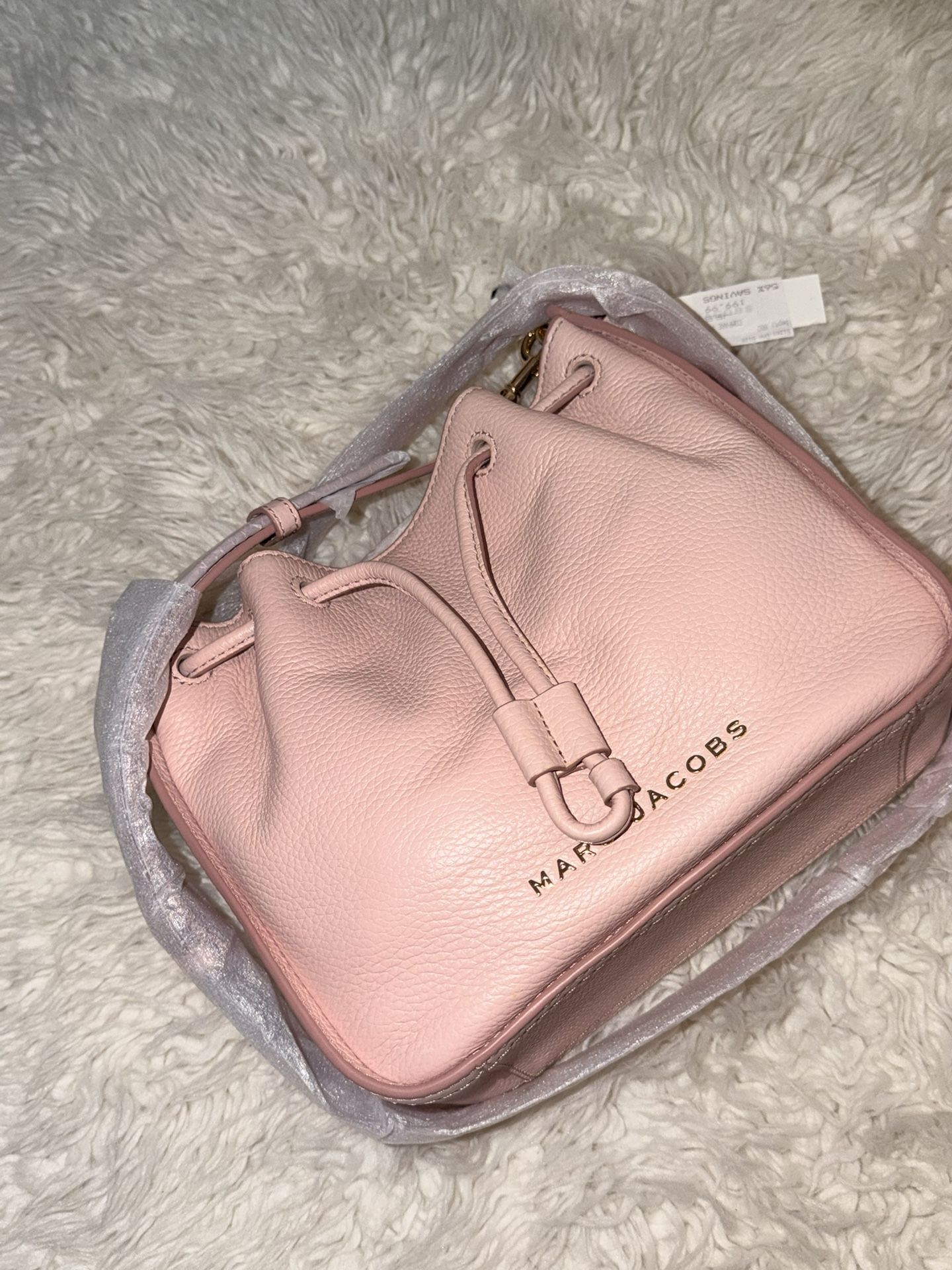 NEW Marc Jacobs Pink Bucket Crossbody