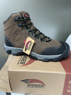 Brand new! Avenger Steel Toe Boots size 12 wide