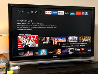 Sony BRAVIA 55” 1080p TV + Remote