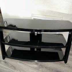 Black Glass Entertainment Center