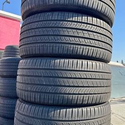 255 45 19 Pirelli Tires Con 80% De Vida Las 4tires 