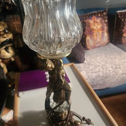 Vintage Cherub Lamp