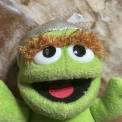 GUND Sesame Street OSCAR the GROUCH Bean Bag Stuffie Toy ~ From 2013