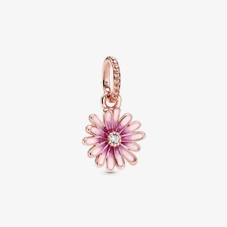 Pandora Pink Daisy Pendant