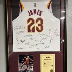 2017-2018 Cleveland Cavaliers Signed Jersey 