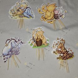 Winnie The Pooh Classic Cupcake Toppers Decor