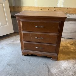 Vintage Solid Wood Dresser