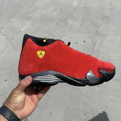 Air Jordan Retro 14 Ferrari Size 13 IN HAND 