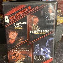 A Nightmare on Elm Street 5-8: 4 Film Favorites DVDs
