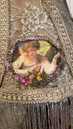 Victorian style lampshade