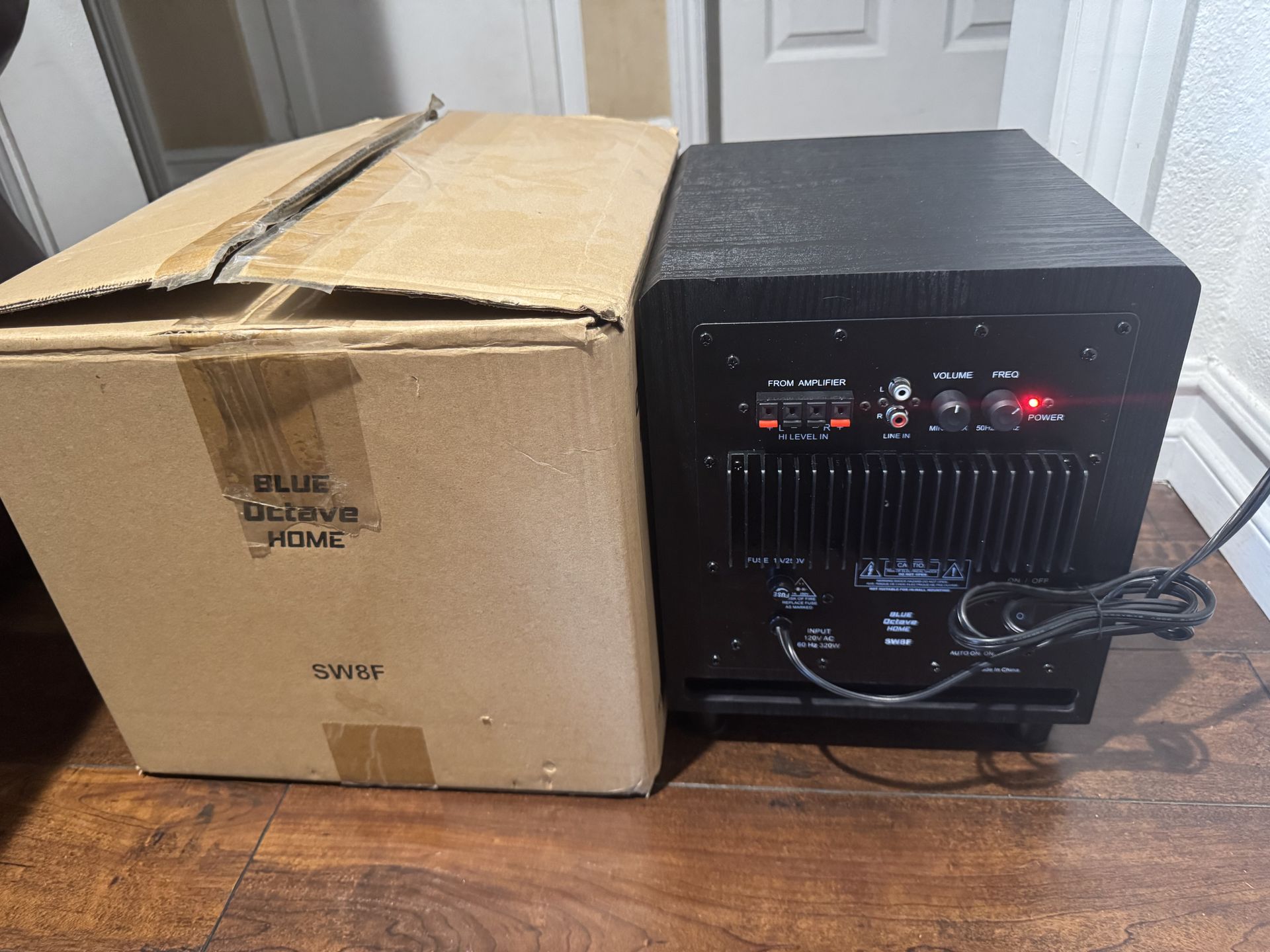 Blue octave 8w 320w sw8f powered active Subwoofer