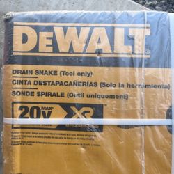 DeWalt 20v Plumbing Snake