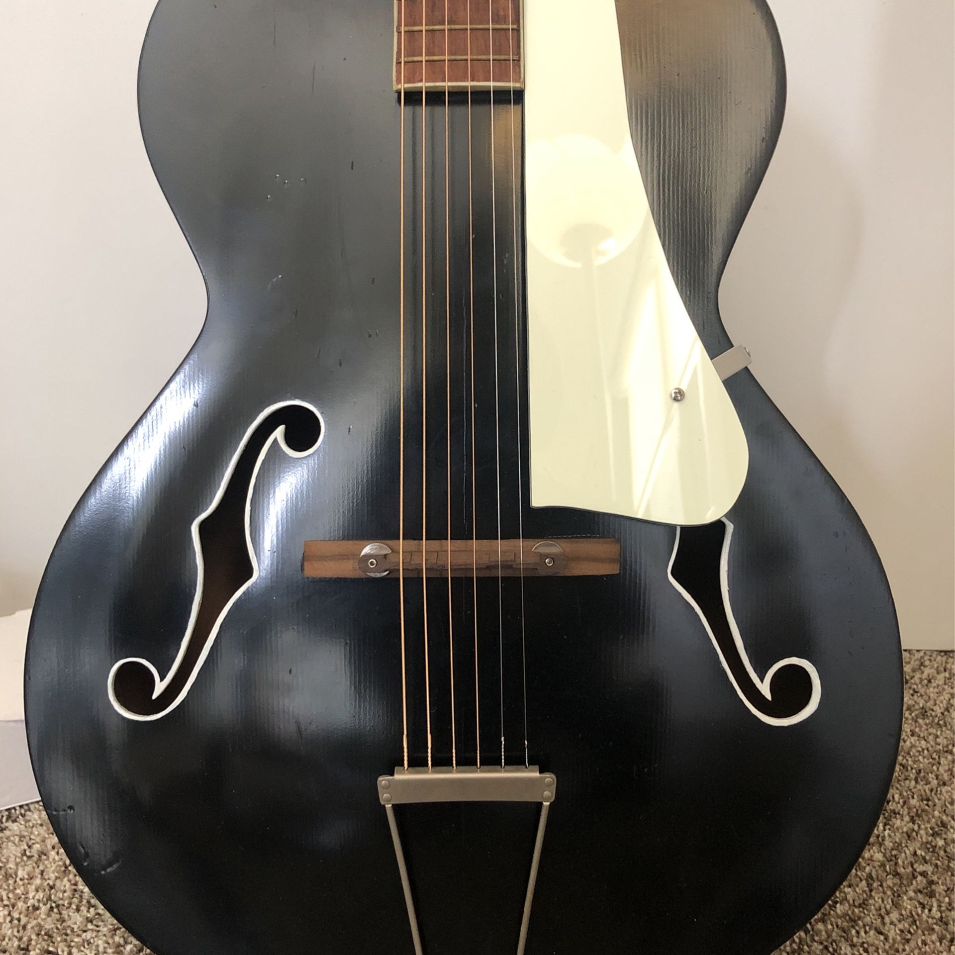 Airline archtop acoustic sale guitar
