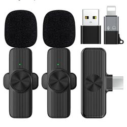 2 Pieces Wireless Microphone 