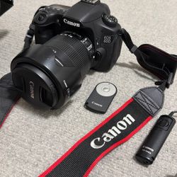 Canon EOS 60D + EW-73B EFS18-135mm + Canon Remote Control 	+Canon Wireless Remote