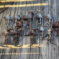 Antique Meat Grinders