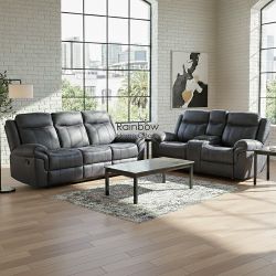 Sofa Loveseat Recliner Set of 2pc