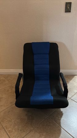 Blue sit down gaming chair