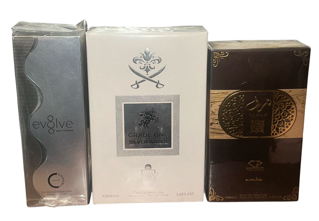 New men's 3 perfume gift set