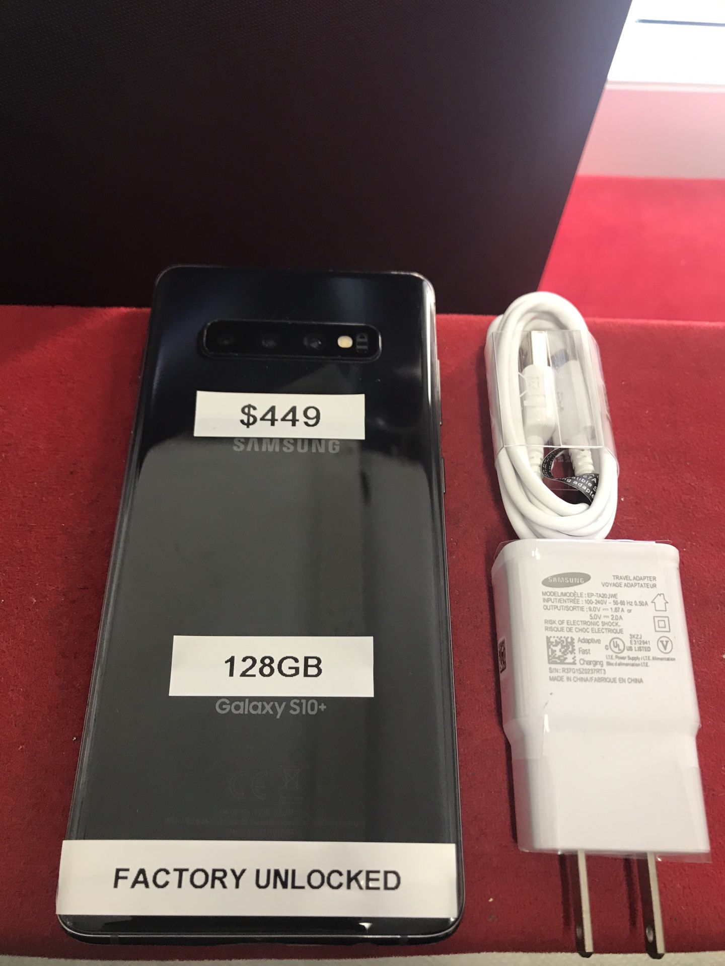 Samsung Galaxy S10+ Factory Unlocked 128GB