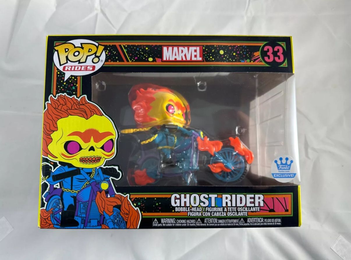 Blacklight Ghost rider Funko pop