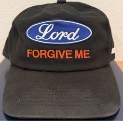 Lord Forgive Me Ford Distressed SnapBack Hat