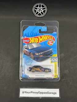 Hot Wheels - HW Speed Graphics #7/10 - Blue KW Nissan Silvia (S13) (GFH03)