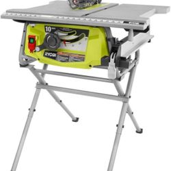 RYOBI RTS12 15 Amp 10 in. Table Saw with Folding Stand 