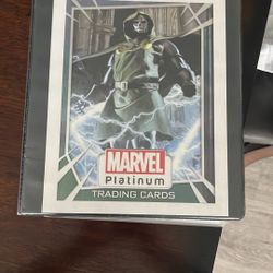 Marvel Platinum Trading Card Set 1-200 Plus Other Subsets