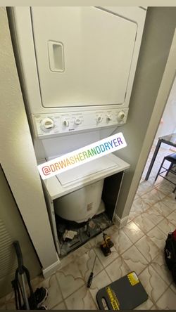 Lavadora y secadora combo washer and dryer Ge