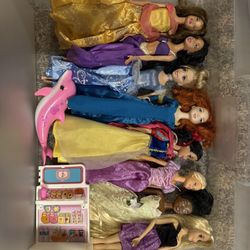 Barbie Dolls with Extras - Disney!
