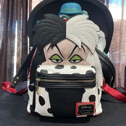 Disneys Cruela Loungefly !! Like New Maybe Used Once 