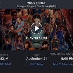 Stranger Things Finale Tickets Regal Irvine Spectrum