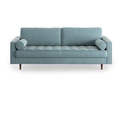 84” Square Arm Sofa