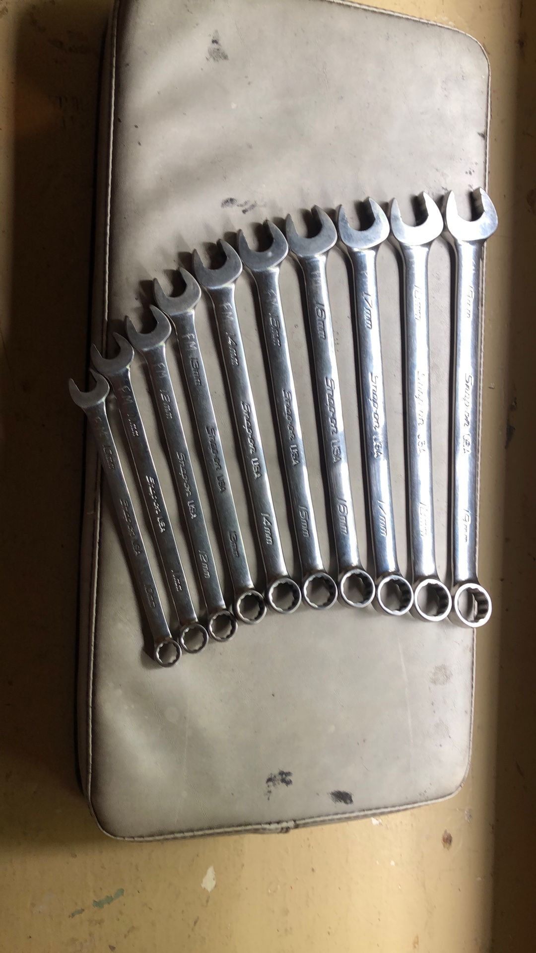 Snapon Combination Wrench 12 Point 10 mm To 19 mm