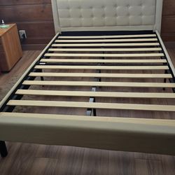 Queen Bed and mattress