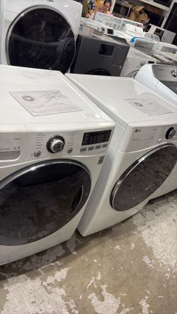 LG Frontload steam Washer and Frontload Dryer