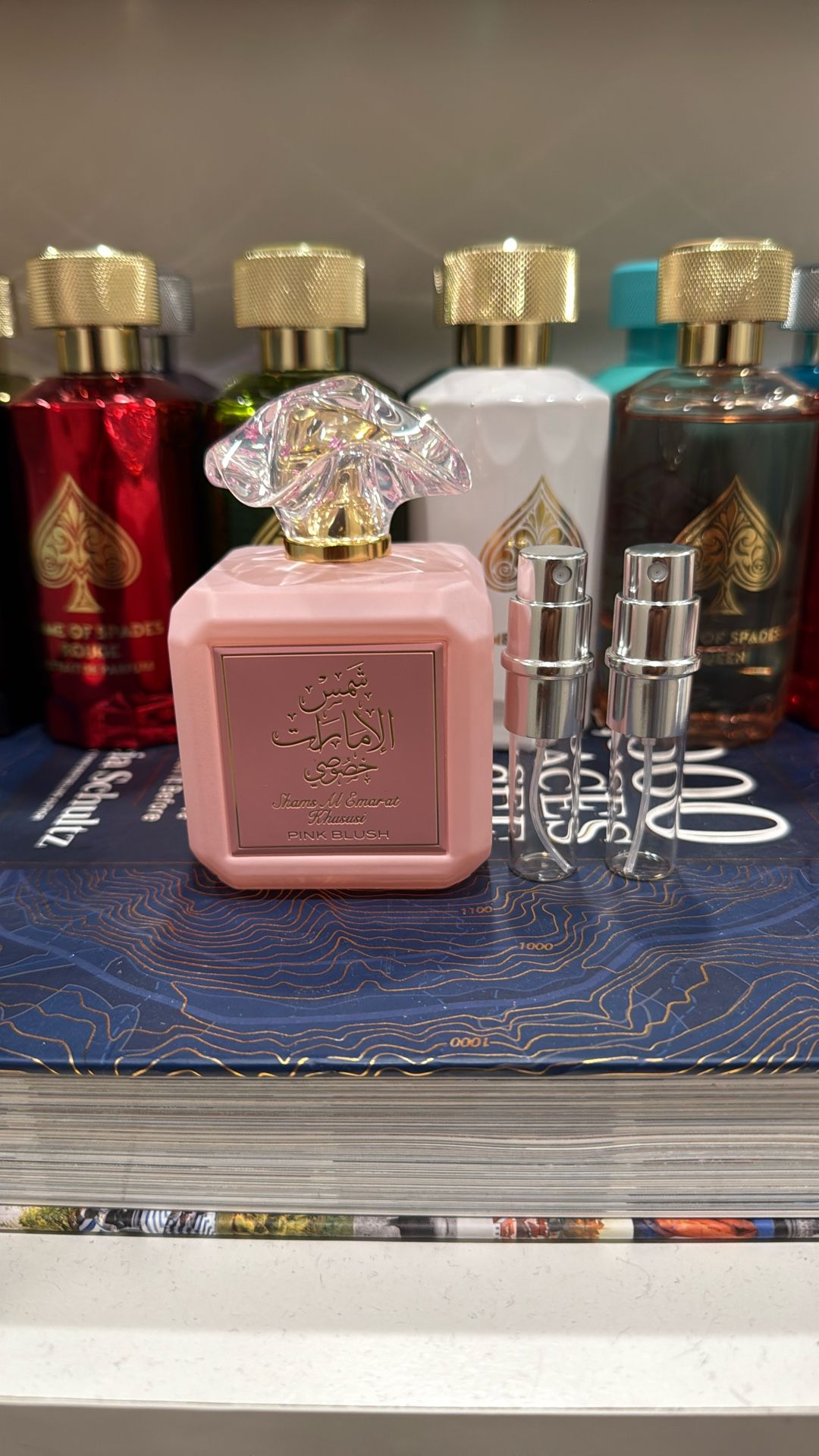 2x Shams Al Emarat Pink Blush 5ML Travel Sizes