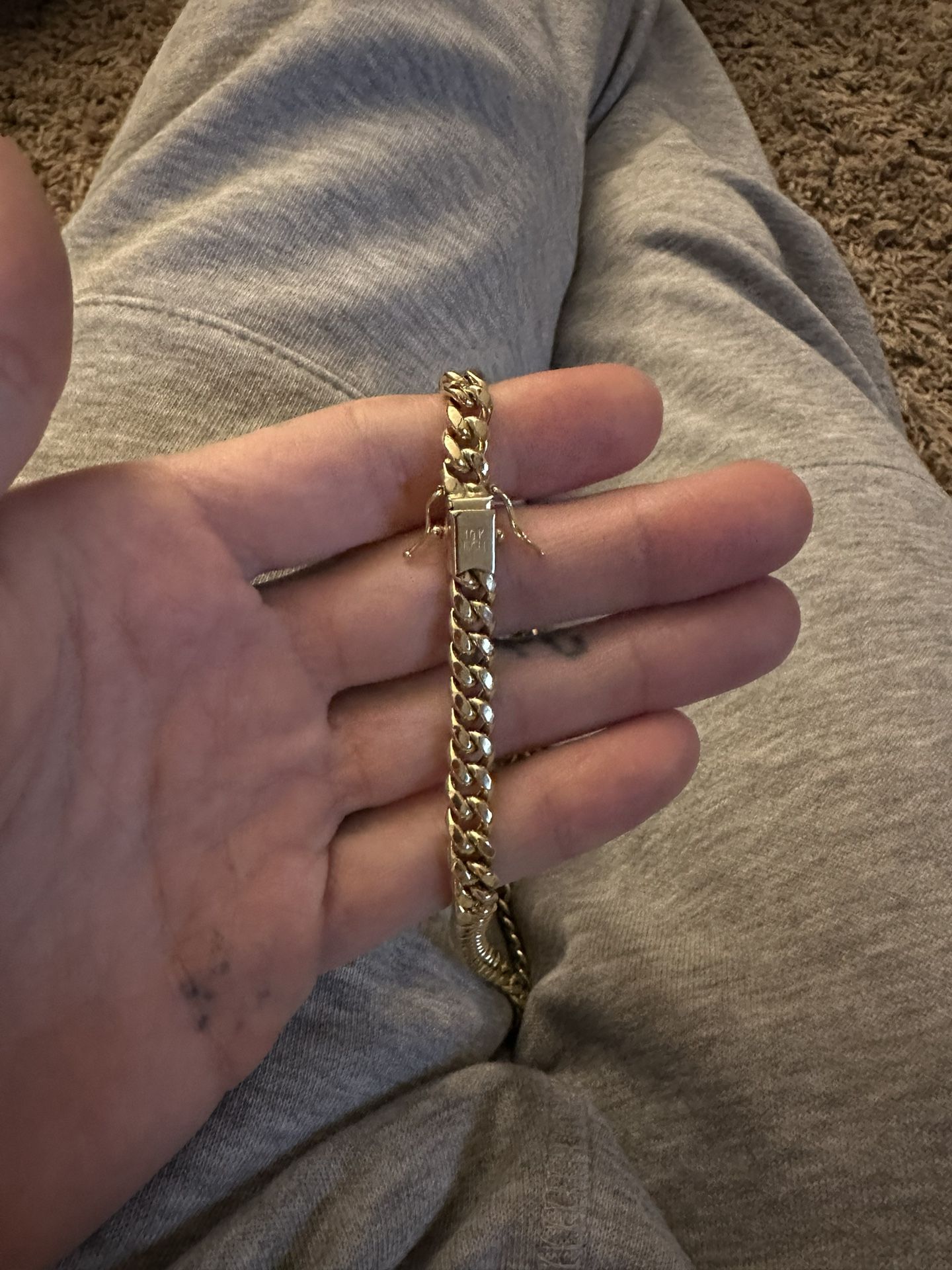 10k Cuban Link 22in 6.65mm