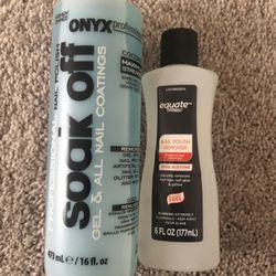 Two pack of nail polish remover