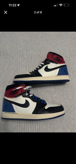 11US air jordan 1 R€P$ union fragment collab