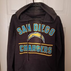 San Diego Chargers Vintage NFL Pullover Hoodie- Size S