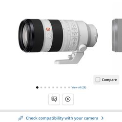 Brand new Sony FE 70-200mm f/2.8 GM OSS II Lens,Unused in Box