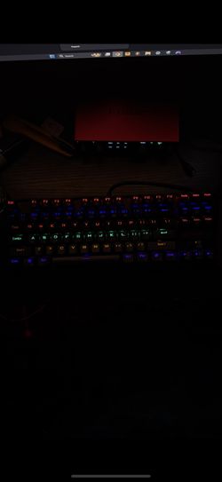 reddragon led gaming keyboard