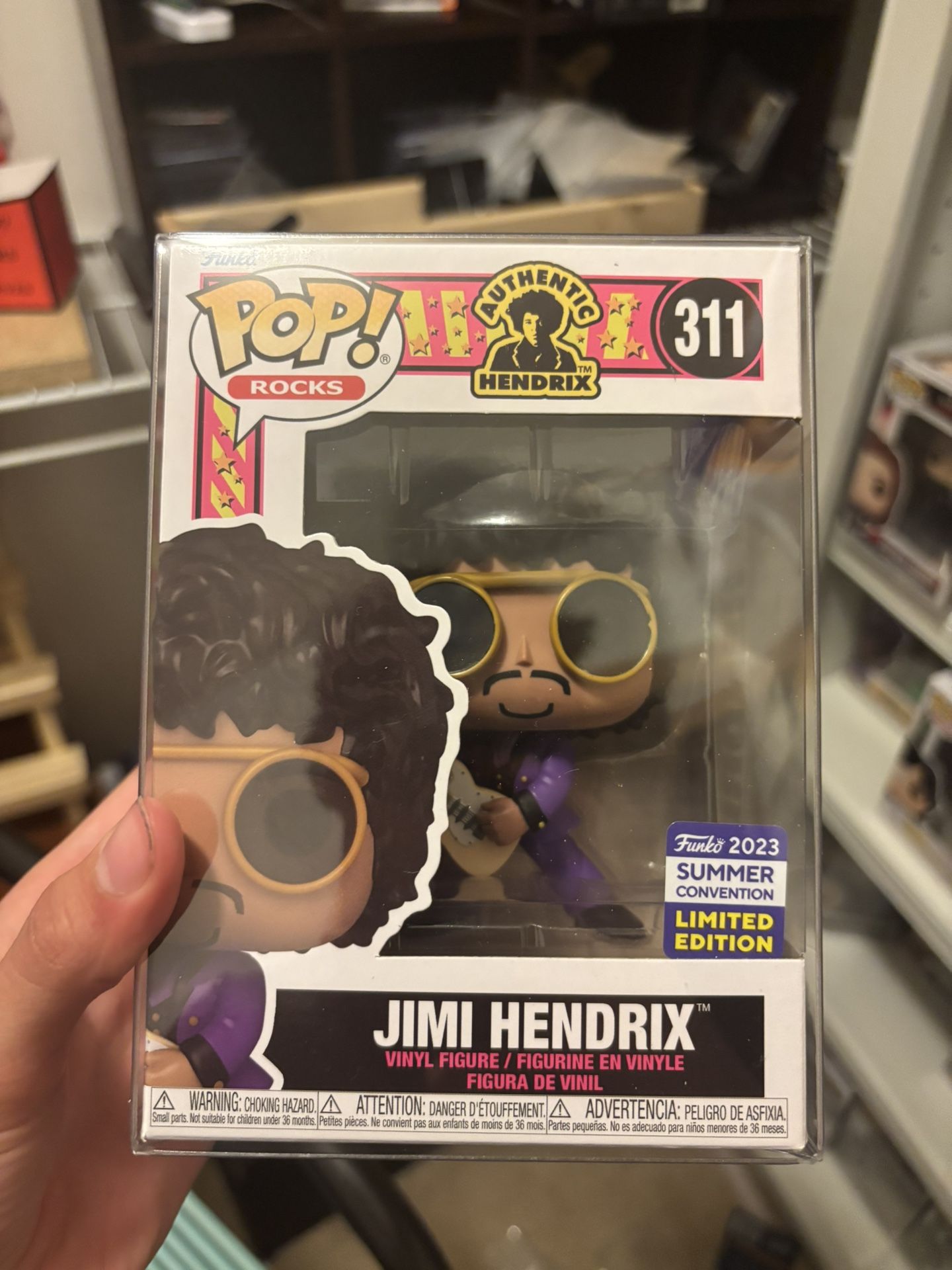 Jim Hendrix Classic Music Funko Pop