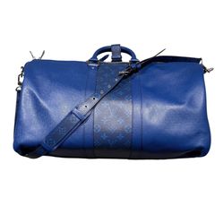 Louis Vuitton Monogram Eclipse Keepall Bandouliere 50